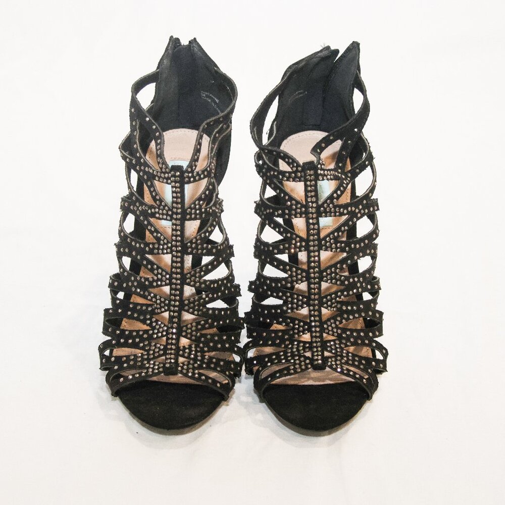Betsey Johnson Studded Stilettos
